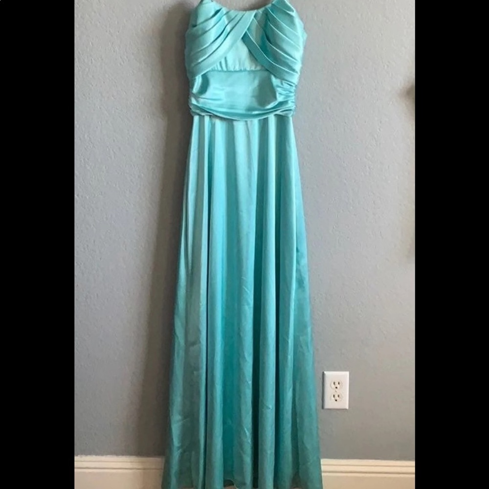 Nicole x Nicole Miller Formal Dress In Teal. Size4
